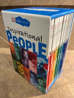 DK Life Stories Inspirational People Box Book Set Collection