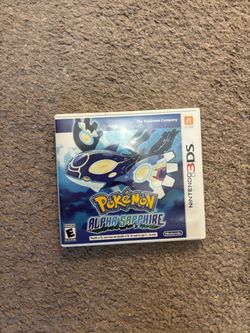 Pokemon Alpha Sapphire 3DS