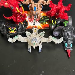 Bakugan Lot of 6 Plus 2 Battle Gear And Card ( Pick Up Only )