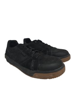 Keen Men's Low-Cut Kenton Composite Toe Work Shoes 1029360D Black/Gum Size 12D