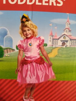Princess Peach Toddler Halloween Costume