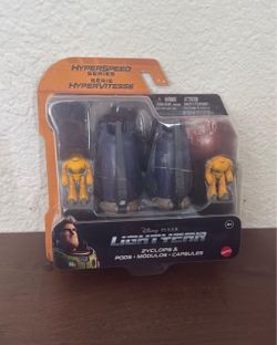 Matel Disney Pixar Lightyear Zyclops & Pods- Modulos -capsules Hyper Speed Series New $10