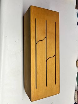 Nova Diversified Wooden Tongue Drum handcrafted in Portland, Oregon.