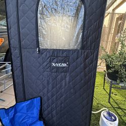 Portable Sweat Sauna X-VCAk Used But Works Amazing. 