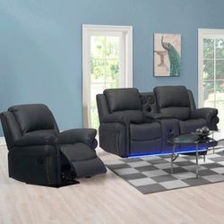 LOVESEAT AND CHAIR RECLINERS  ( SPECIAL OFFER)