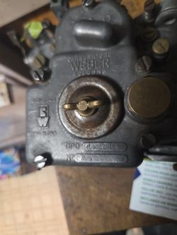 40mm Weber Side Draft 