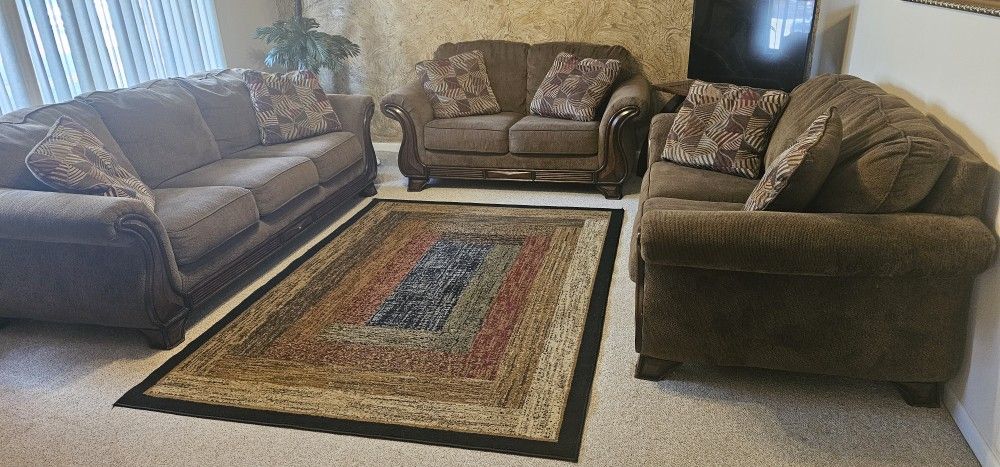 3-Piece Sofa Set 