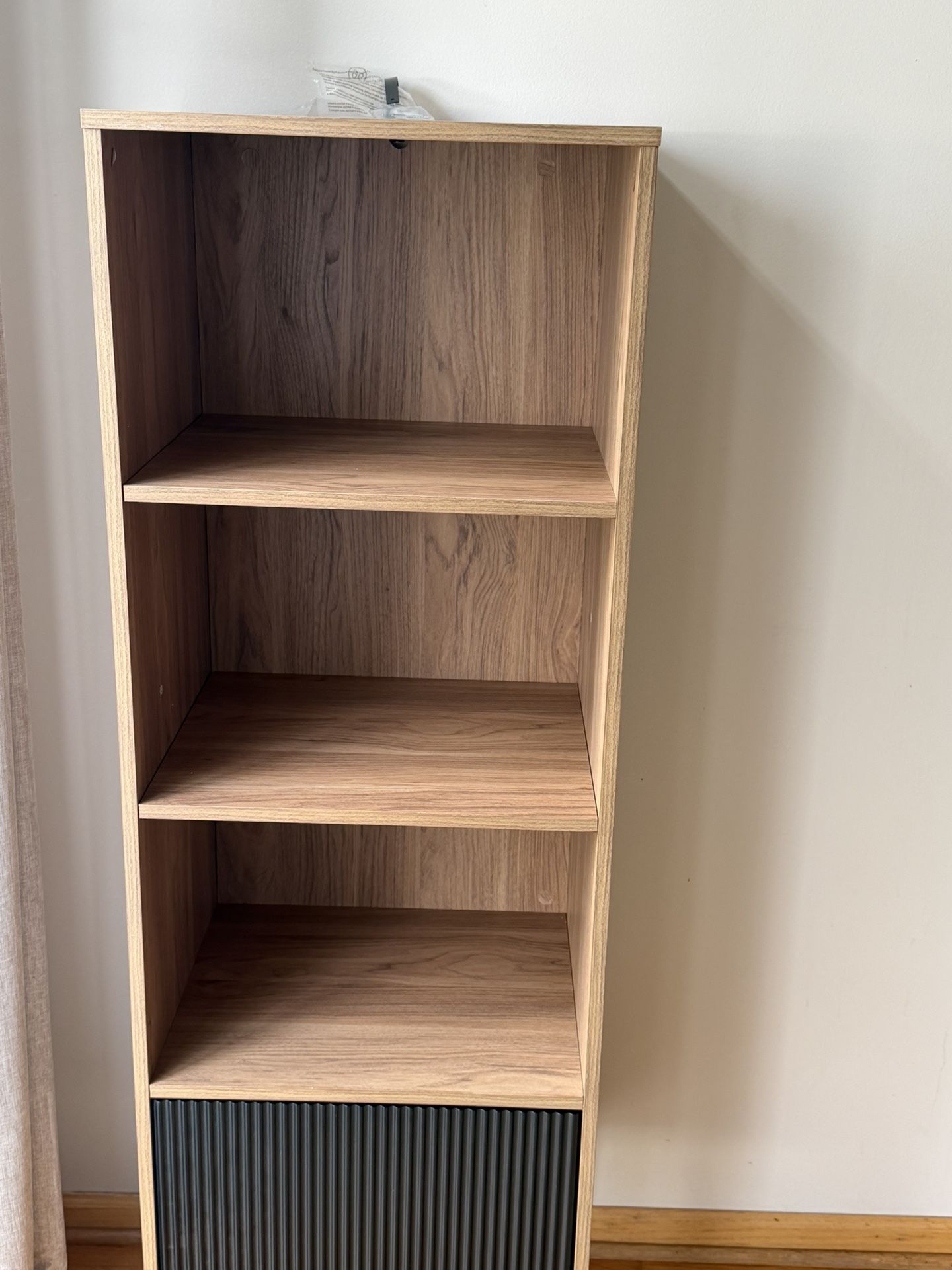 Sauder® Bookcase with Door in Serene Walnut