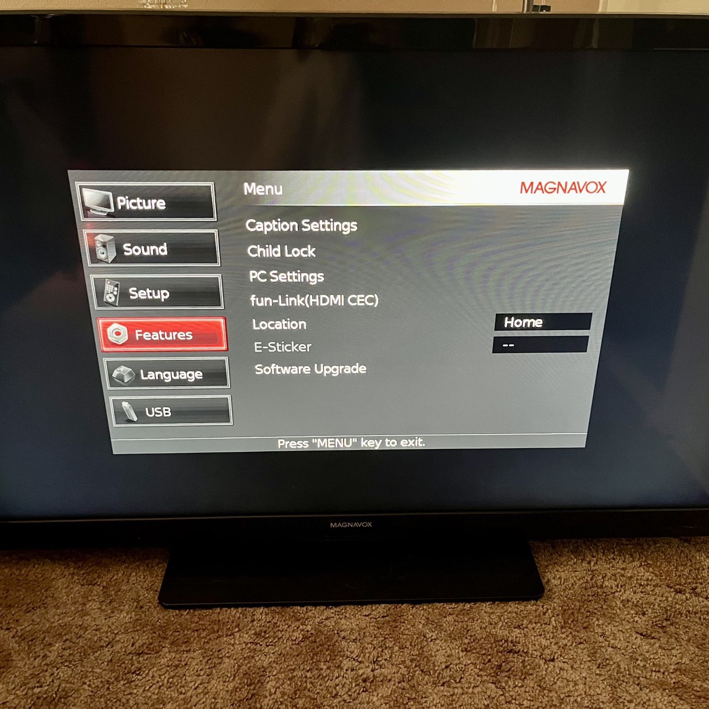 50 inch used tv 📺 magnavox