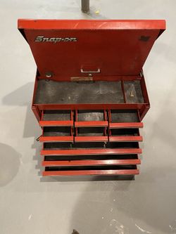 Snap on tool box 9 draws