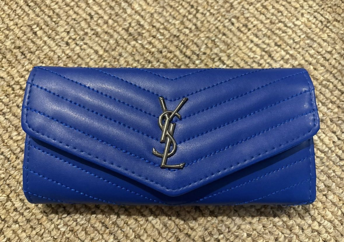 Electric Blue Wallet