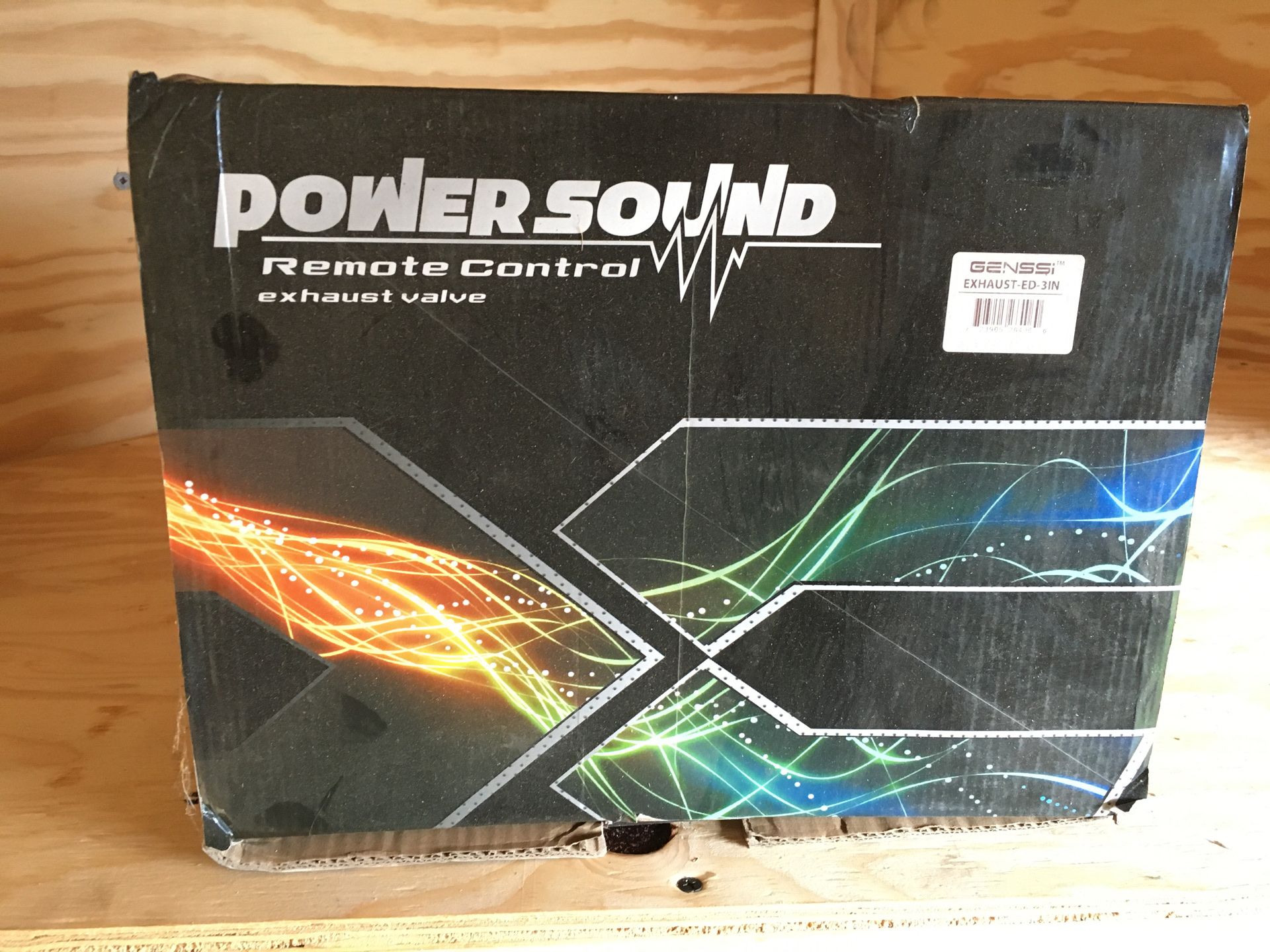 Power sound Remote Control Exhaust valve