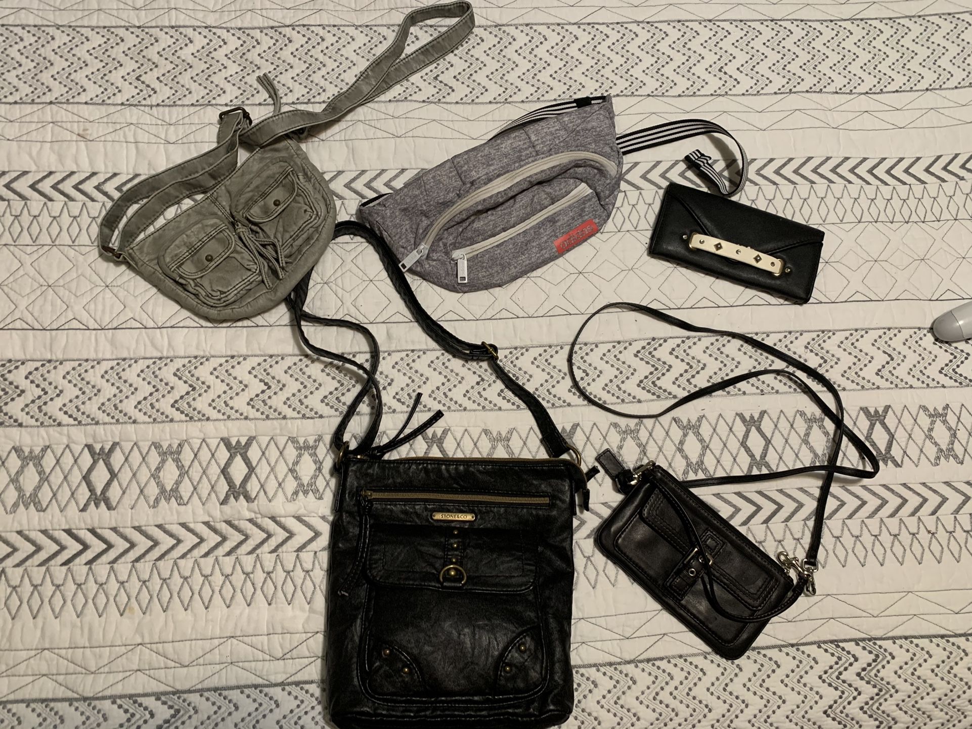 DIFFERENT BRAND PURSES