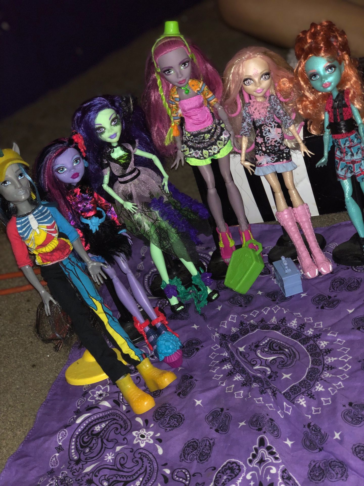 Monster high Doll lot
