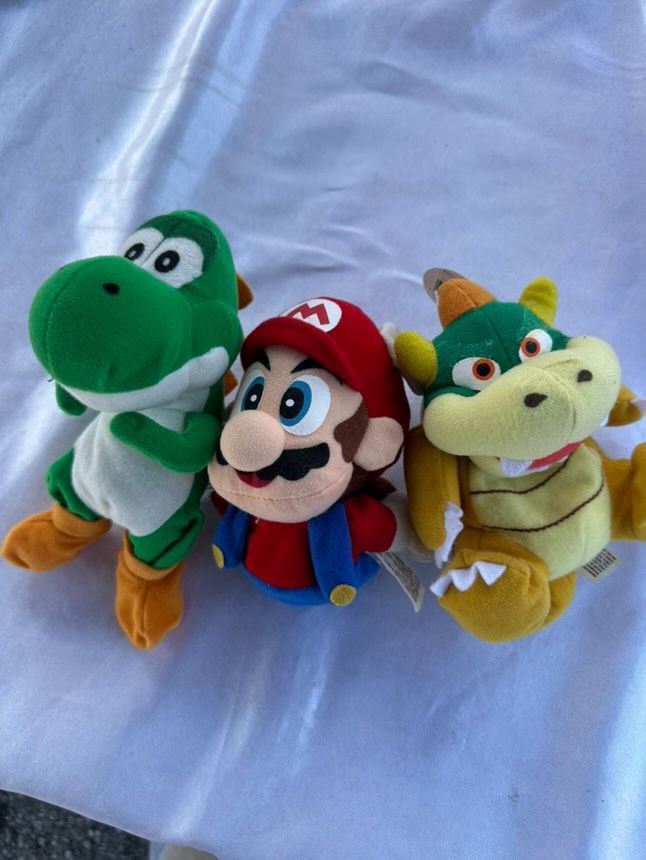 Mario Vintage Collectible Plushies