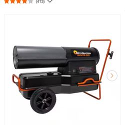 Mr. Heater Contractor Series 210,000 BTU Black Forced Air Kerosene/Diesel Outdoor Space Heater with Thermostat