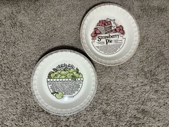 Royal China Jeannette Pie Dishes 