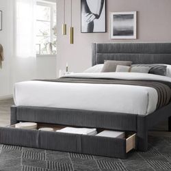 Queen Bed Frames With Storage And Mattress 