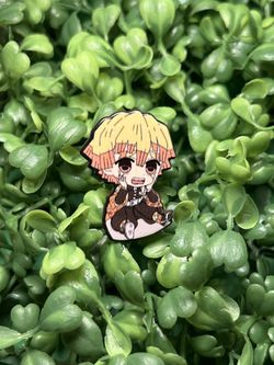 Demon Slayer Chibi Wild Fighter Pin – Fierce Spirit, Fearless Energy ✨
