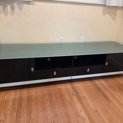 Luxury TV stand with LED lights