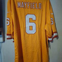 Baker Mayfield Tampa Bay Jersey Sizes S Thru 2X