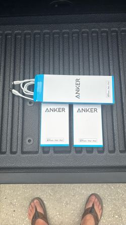3x Anker 6’ USB Lightning Cables
