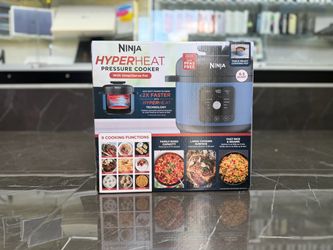 Ninja HyperHeat Pressure Cooker ((Take It Home In Payments/ llévatelo a casa en pagos)only $10 down