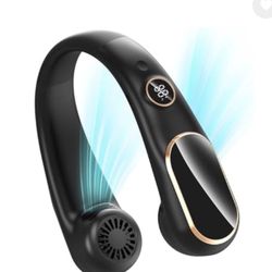 Koonie Neck Fan Rechargeable 5 Speeds, Portable Personal Fan, Hands Free Cool