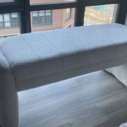 Boucle Bench Ottoman
