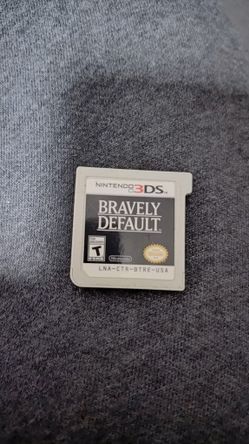 Bravely Default 3ds Game Only