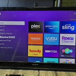 39" LCD TV And Roku
