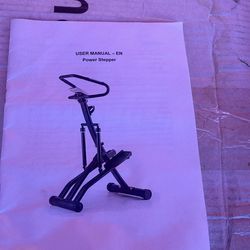 Stepper fitness machine