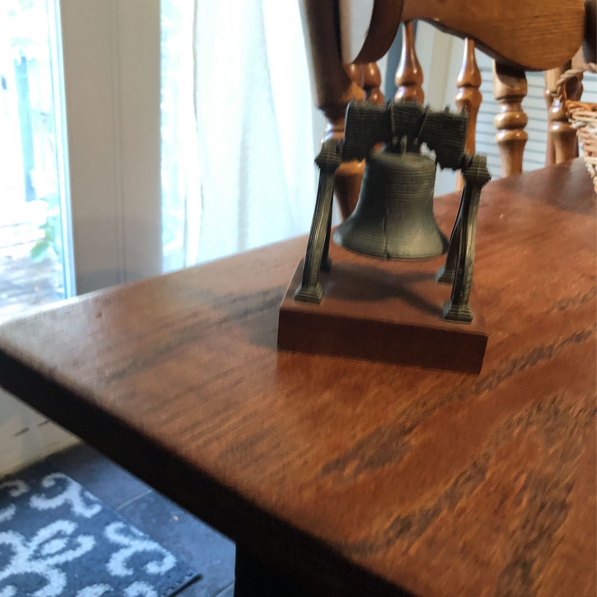 Penncraft Die Cast 1776 Liberty Bell On Wood