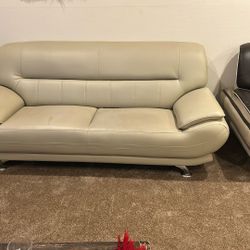 Leather Sofa 
