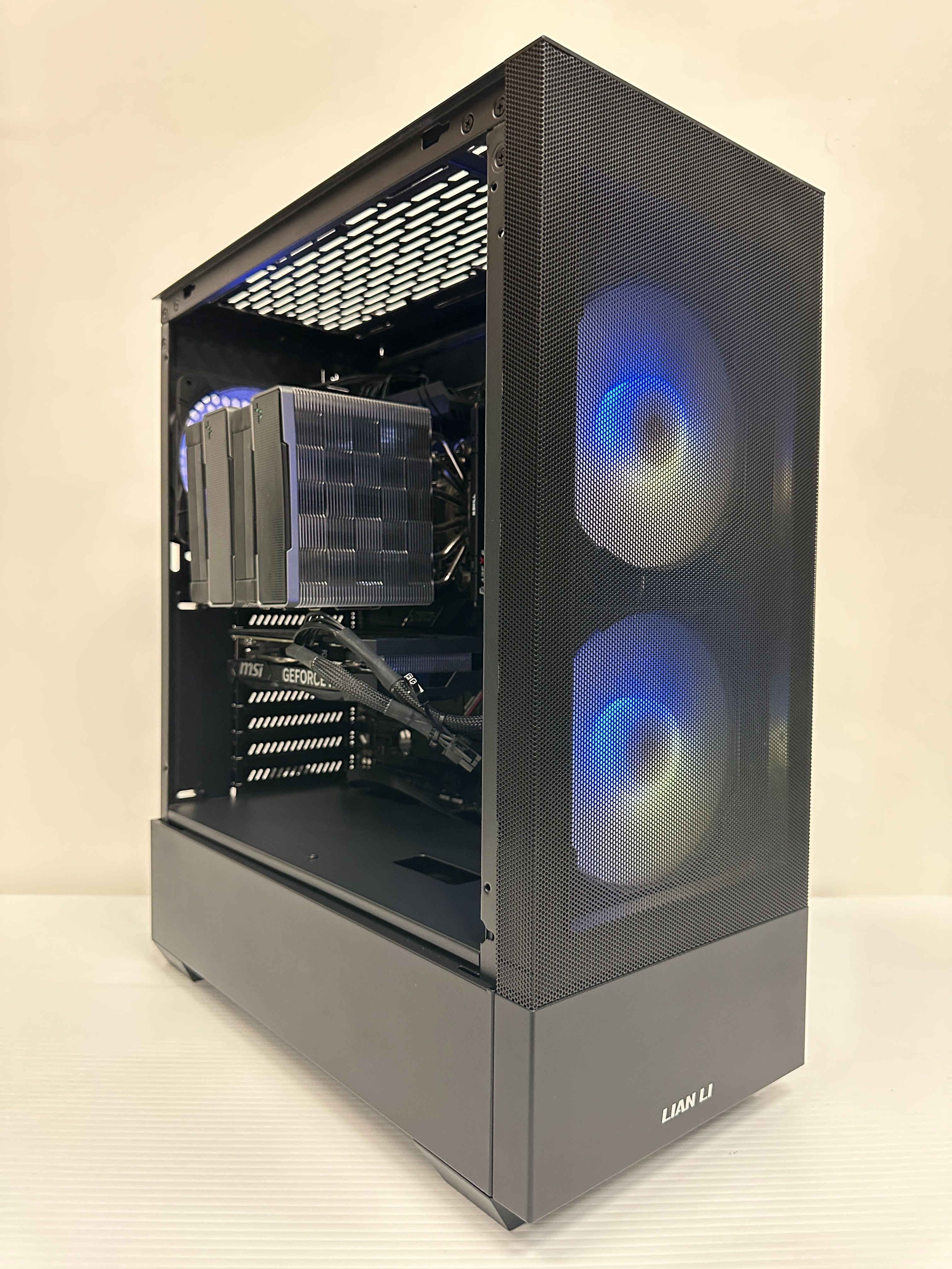 LIAN LI GAMING DESKTOP | RYZEN 9 7900X | 32GB DDR5 | 1TB SSD NVMe | RTX 4060 Ti | UD302