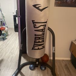 Boxing Bag and Stand for Sale