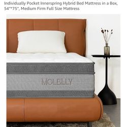 Full Sized Mattress With Metal Frame