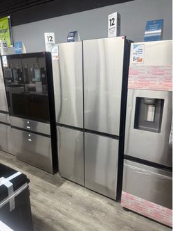 SAMSUNG BESPOKE 29 CU FT FOUR DOOR FLEX REFRIGERATOR 🔥