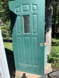 Vinyl Clad Exterior Door 36x80