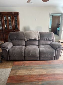 2 Reclining Sofas + Matching Recliner Chair