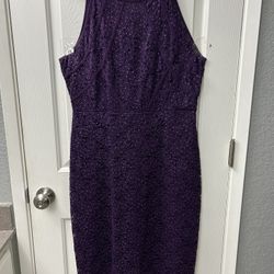 Cocktail Purple Dress