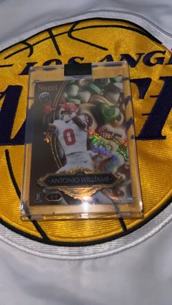 Antonio Williams Sweet Football Rookie Card. 3/4