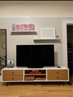 Article Bios 78” TV Console / Media Unit - Oak