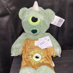 BUILD-A-BEAR BEARCLOPS W SHIRT NWT