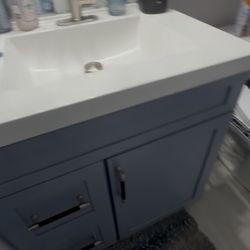 Waypoint Vanities 18” Deep For ADU Or Smaller Office Restroom