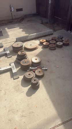 Weights and rack
