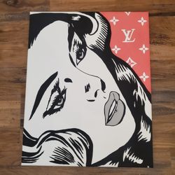 Anime Girl Painting 