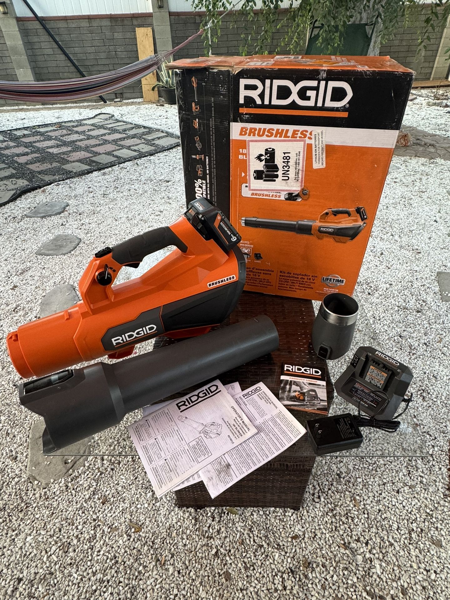 RIDGID 18V Brushless 130 MPH 510 CFM