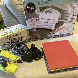 1 manual sizzix big shot plus manual die cutting  machine with plates Etc.,