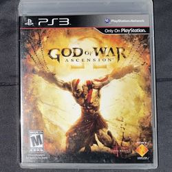 PlayStation 3(PS3) God Of War Ascension SEALED Game